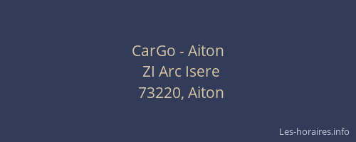 CarGo - Aiton