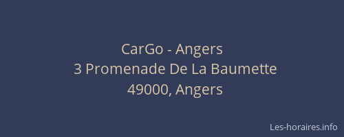 CarGo - Angers