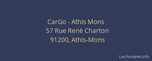 CarGo - Athis Mons