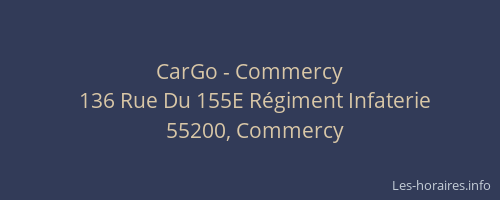CarGo - Commercy
