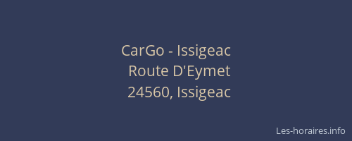 CarGo - Issigeac