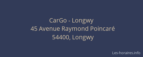 CarGo - Longwy