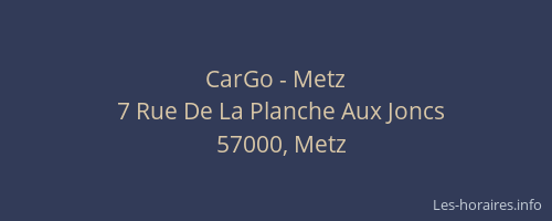 CarGo - Metz