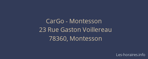 CarGo - Montesson