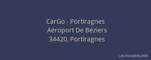 CarGo - Portiragnes