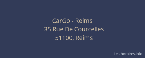 CarGo - Reims