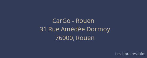 CarGo - Rouen