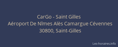 CarGo - Saint Gilles