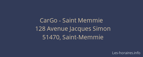 CarGo - Saint Memmie