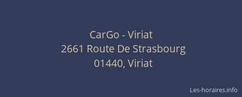 CarGo - Viriat