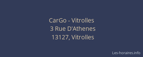 CarGo - Vitrolles