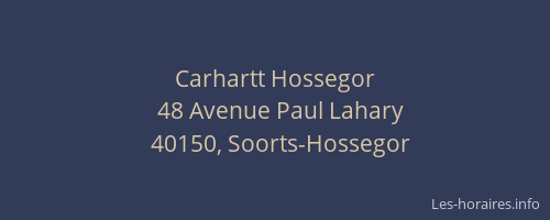 Carhartt Hossegor