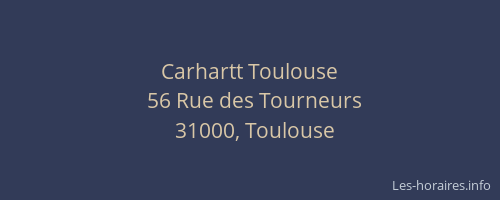 Carhartt Toulouse