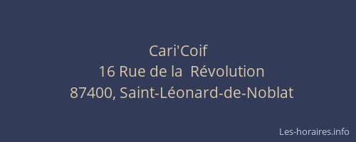 Cari'Coif