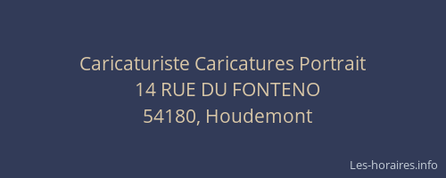 Caricaturiste Caricatures Portrait