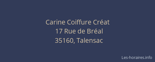 Carine Coiffure Créat