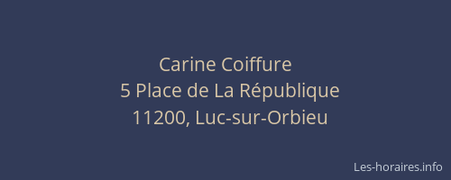 Carine Coiffure