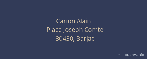 Carion Alain