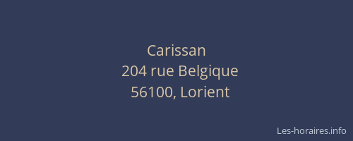Carissan