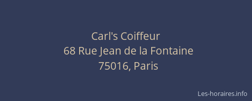 Carl's Coiffeur
