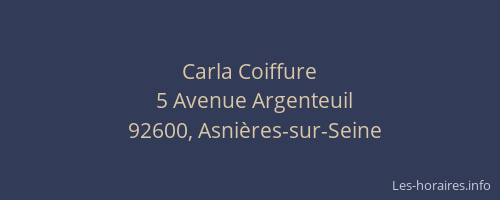 Carla Coiffure