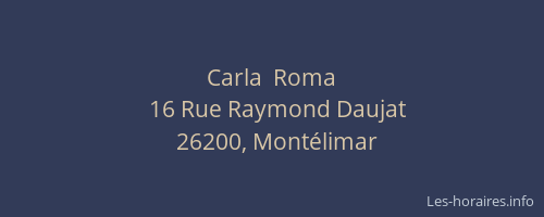 Carla  Roma