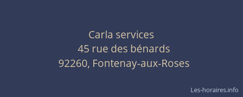 Carla services