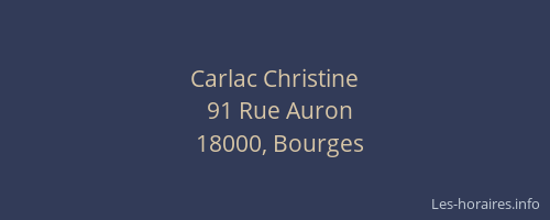 Carlac Christine