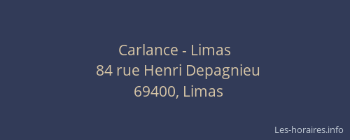 Carlance - Limas