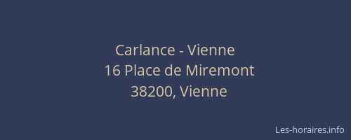 Carlance - Vienne