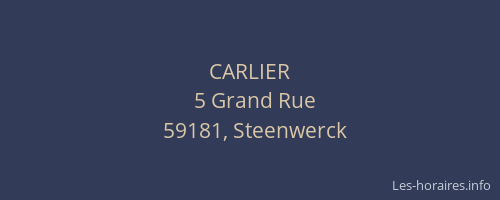CARLIER