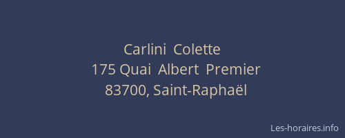 Carlini  Colette