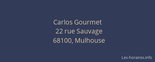 Carlos Gourmet
