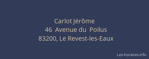 Carlot Jérôme