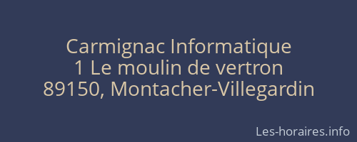 Carmignac Informatique