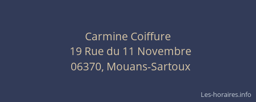 Carmine Coiffure