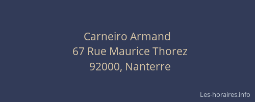 Carneiro Armand