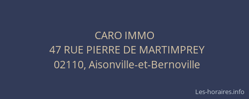 CARO IMMO