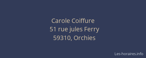 Carole Coiffure