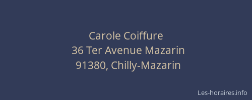 Carole Coiffure