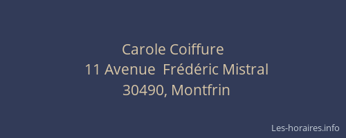 Carole Coiffure