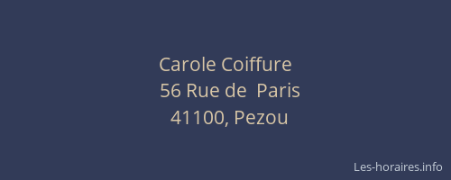 Carole Coiffure
