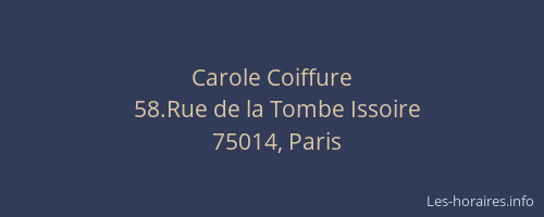 Carole Coiffure