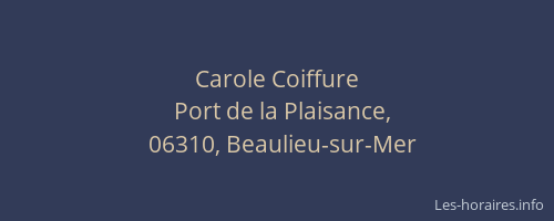 Carole Coiffure