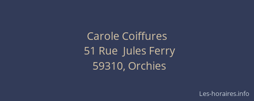 Carole Coiffures