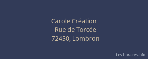 Carole Création