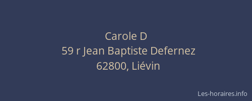Carole D