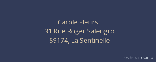 Carole Fleurs