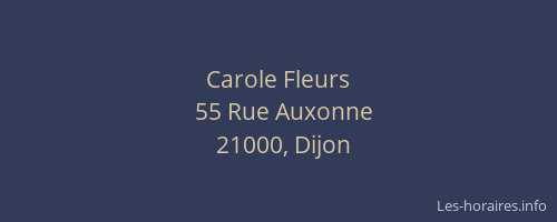 Carole Fleurs