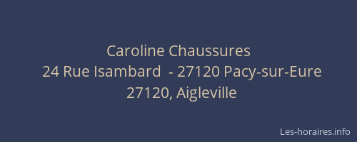 Caroline Chaussures